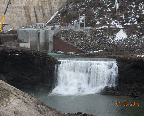 Arrowrock Dam Hydropower